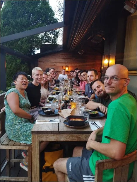 Welcome dinner :)